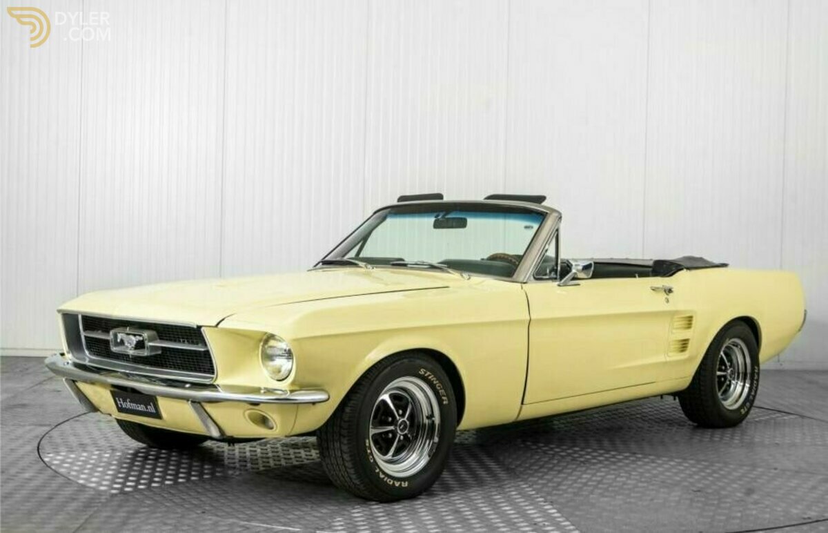 1967 Ford Mustang V8 automaat Cabrio, foto 1