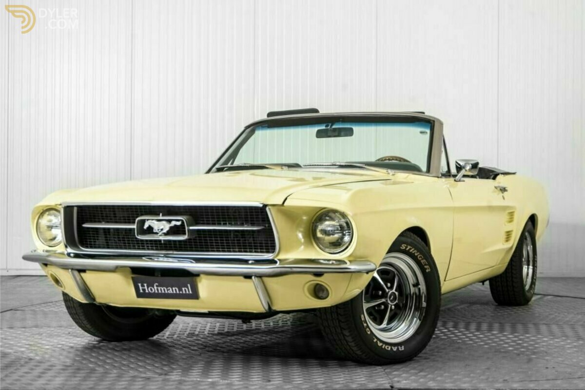 1967 Ford Mustang V8 automaat Cabrio, foto 3
