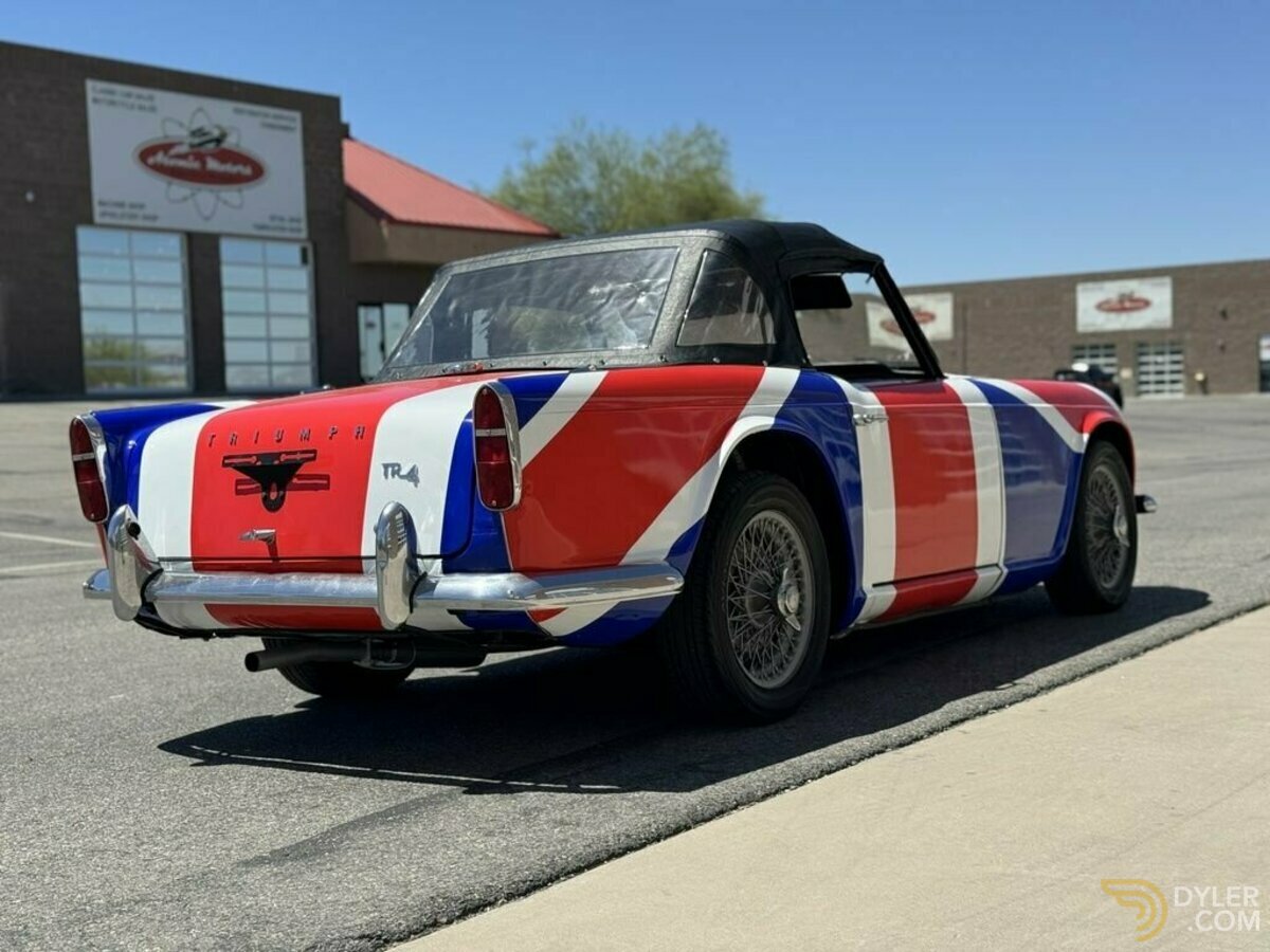 1965 Triumph TR4, foto 10