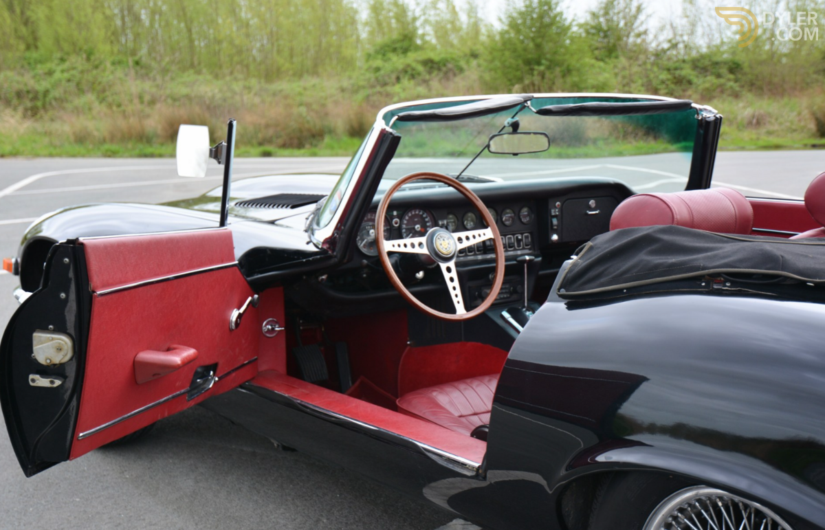 1971 Jaguar E-Type V12 OTS Automatic in good condition, foto 8