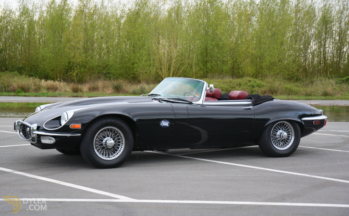 1971 Jaguar E-Type V12 OTS Automatic in good condition, foto 3