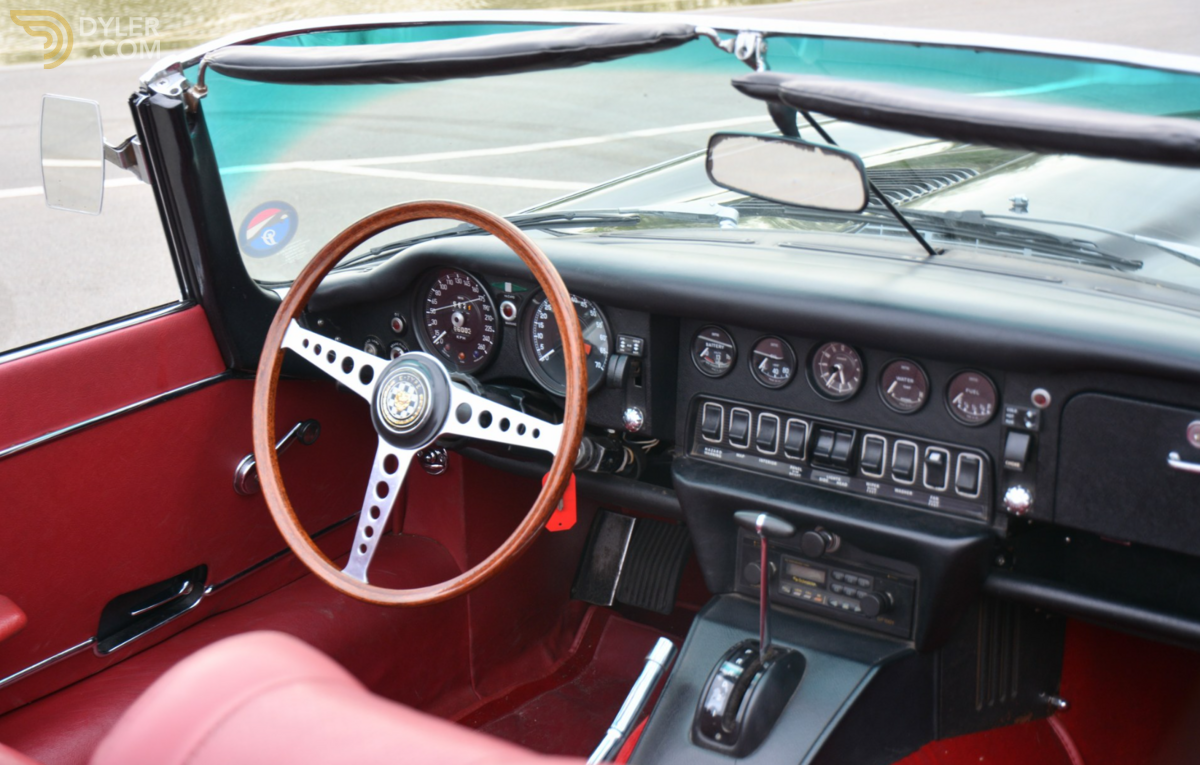 1971 Jaguar E-Type V12 OTS Automatic in good condition, foto 10