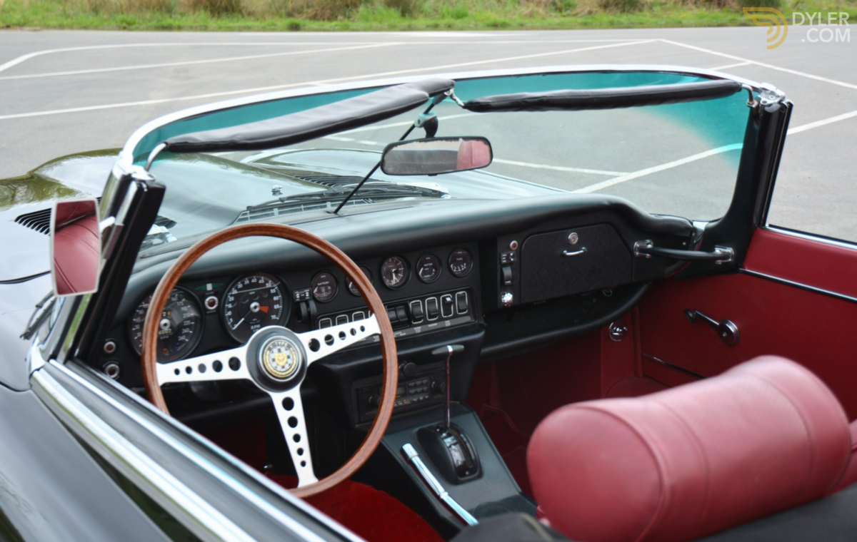 1971 Jaguar E-Type V12 OTS Automatic in good condition, foto 12