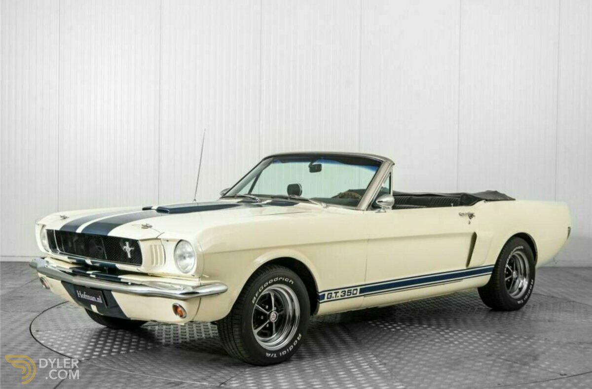 1965 Ford Mustang V8 automaat cabrio GT350 replica, foto 2