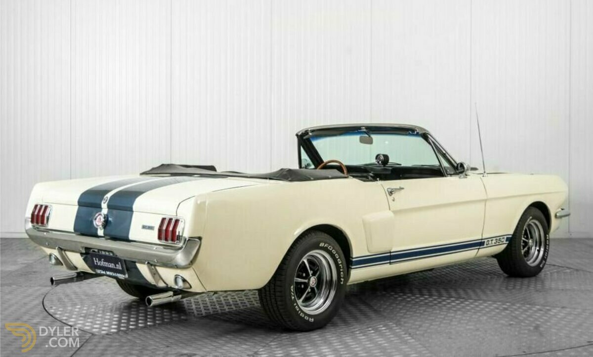 1965 Ford Mustang V8 automaat cabrio GT350 replica, foto 3