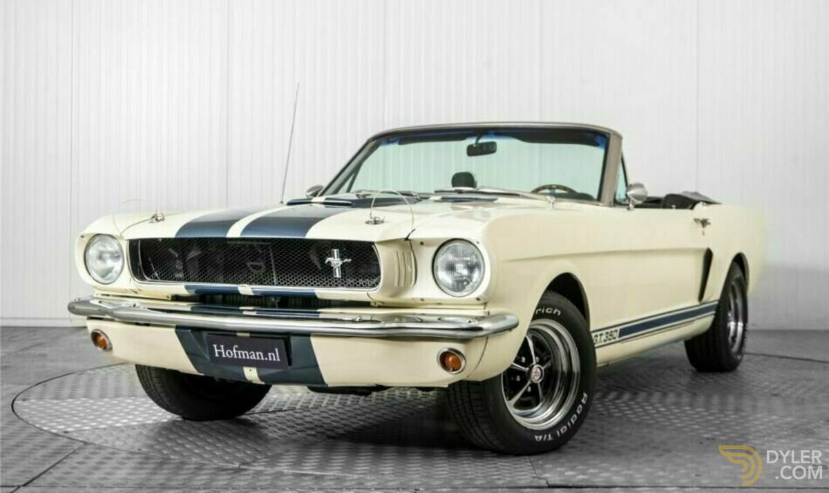 1965 Ford Mustang V8 automaat cabrio GT350 replica, foto 1