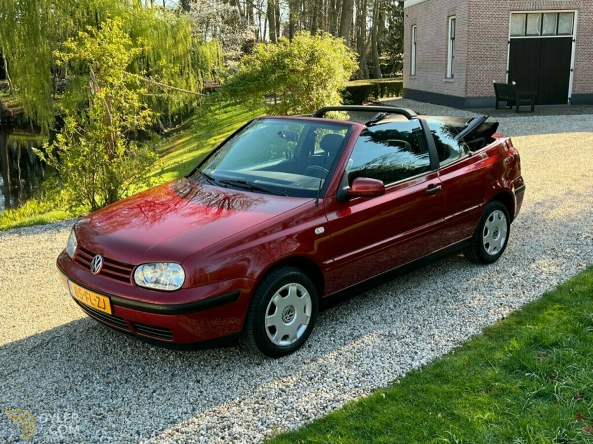 2000 Volkswagen Golf Cabriolet 42.967km ORIGINEEL NL #UNIEK, foto 2