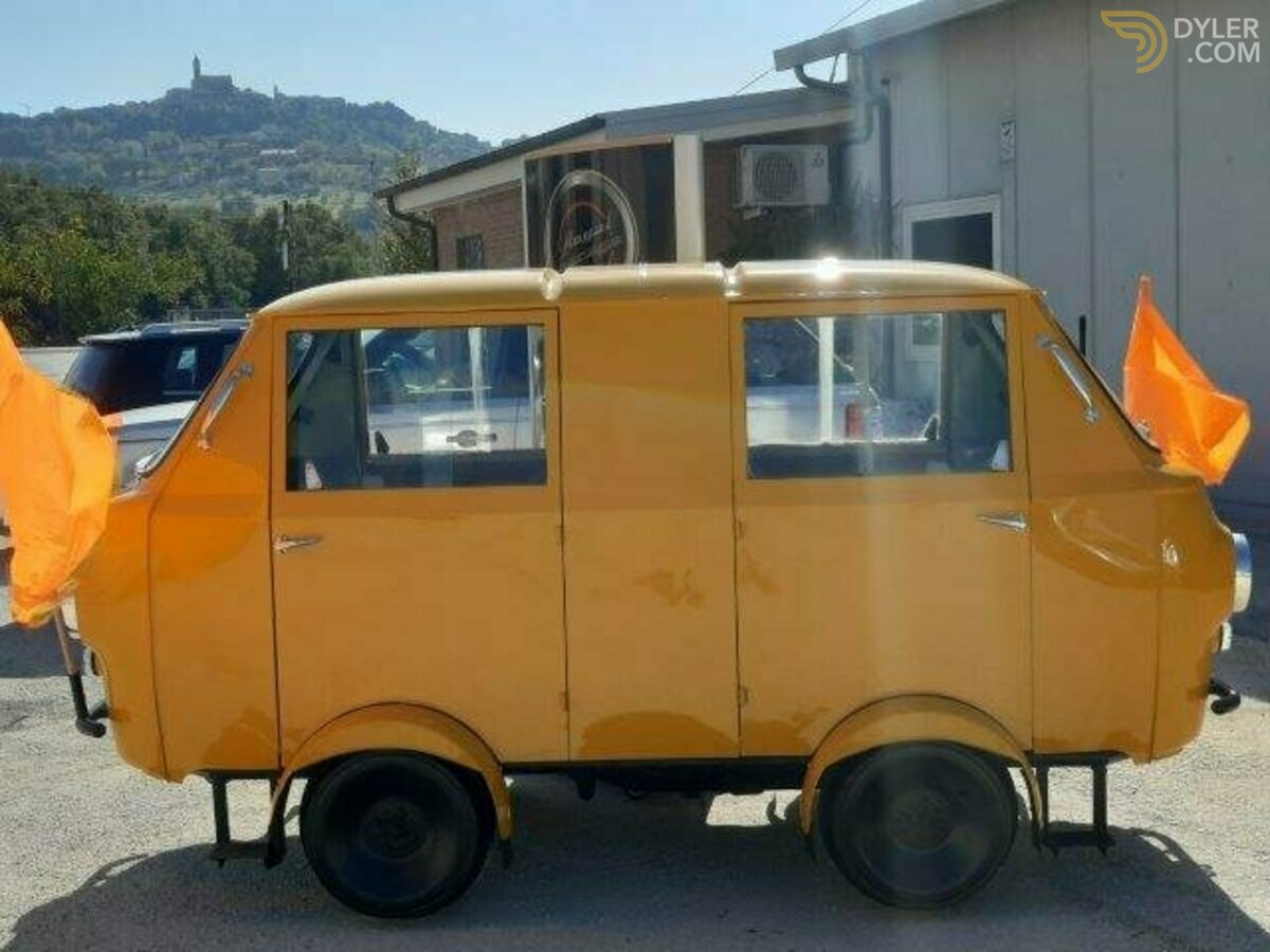 1960 Fiat 500 DRAISINA MOTOCARRELLO NUMERO 24 SU 50 PR, foto 7