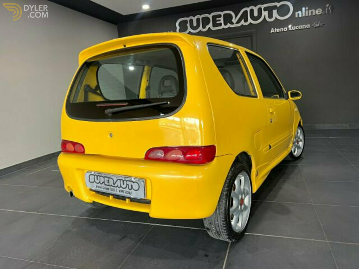 1998 Fiat Seicento 1.1i cat Sporting allestimento Abarth, foto 6