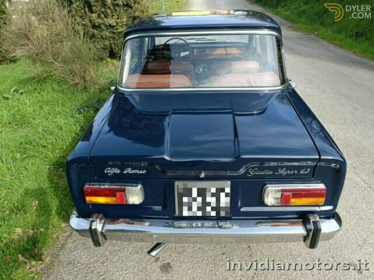1973 Alfa Romeo Giulia Super 1.3 ASI TARGA ORO 115.09, foto 2
