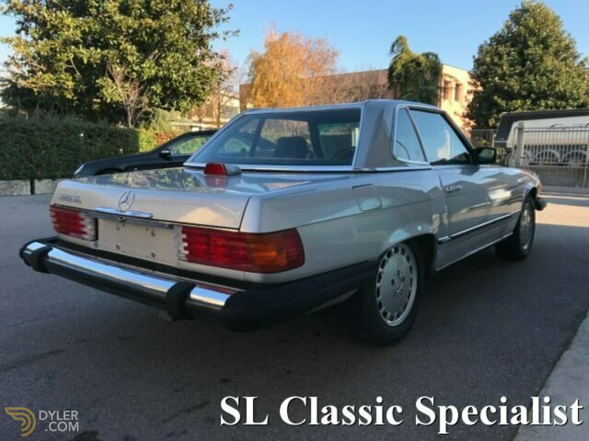 1987 Mercedes-Benz SL 500 V8 5600, foto 5