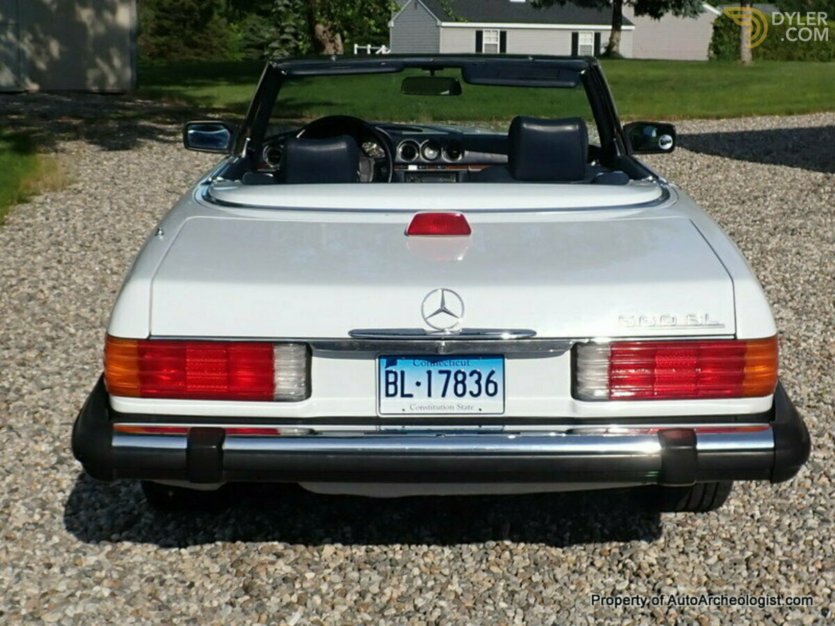 1986 Mercedes-Benz 560 SL Roadster, foto 4