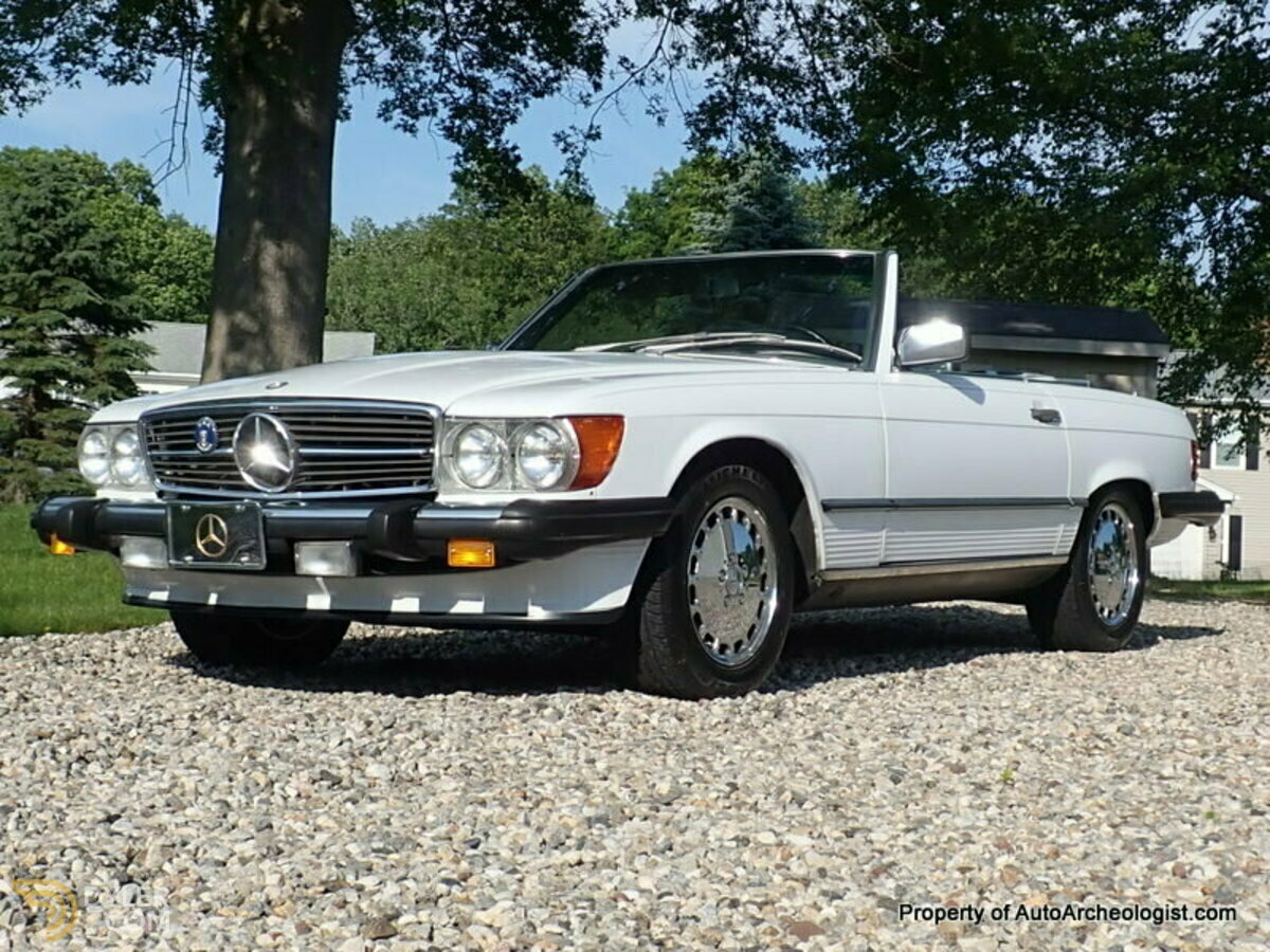 1986 Mercedes-Benz 560 SL Roadster, foto 1