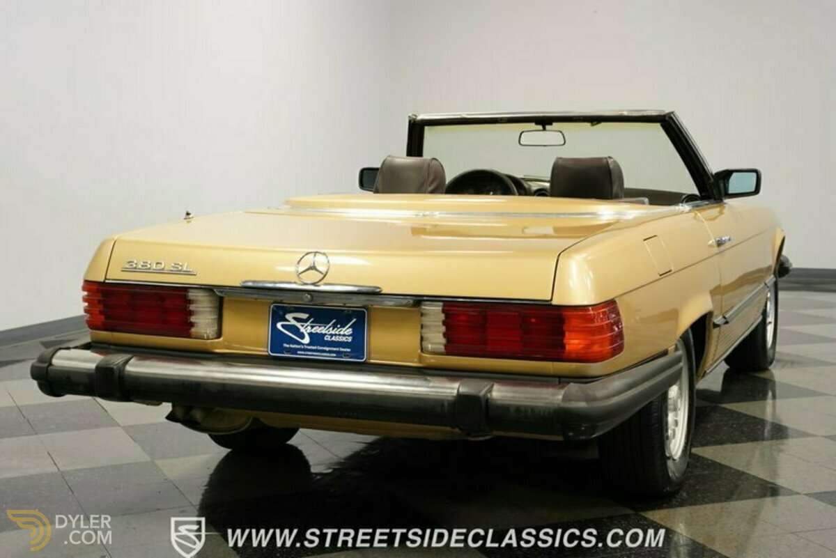 1982 Mercedes-Benz 380 SL 107, foto 11