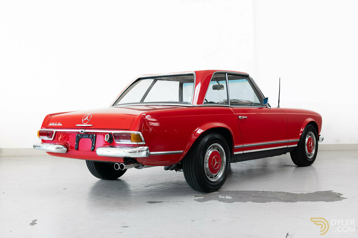 1968 Mercedes-Benz 280 SL Hardtop - 4 Speed, foto 9