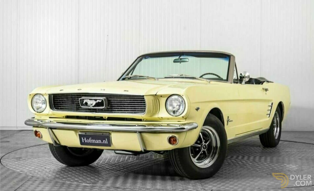 1966 Ford Mustang V8 289 Cabriolet, foto 1