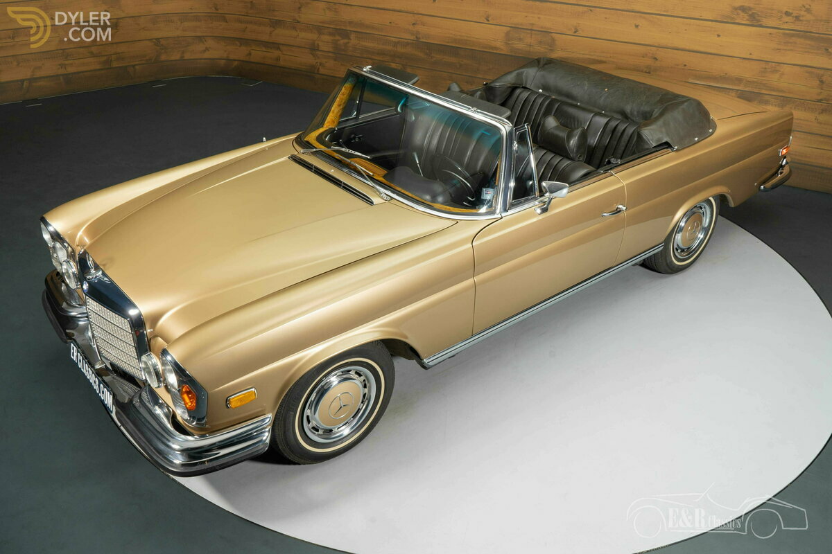 1971 Mercedes-Benz 280 SE 3.5 Cabriolet Flachkühler, foto 2