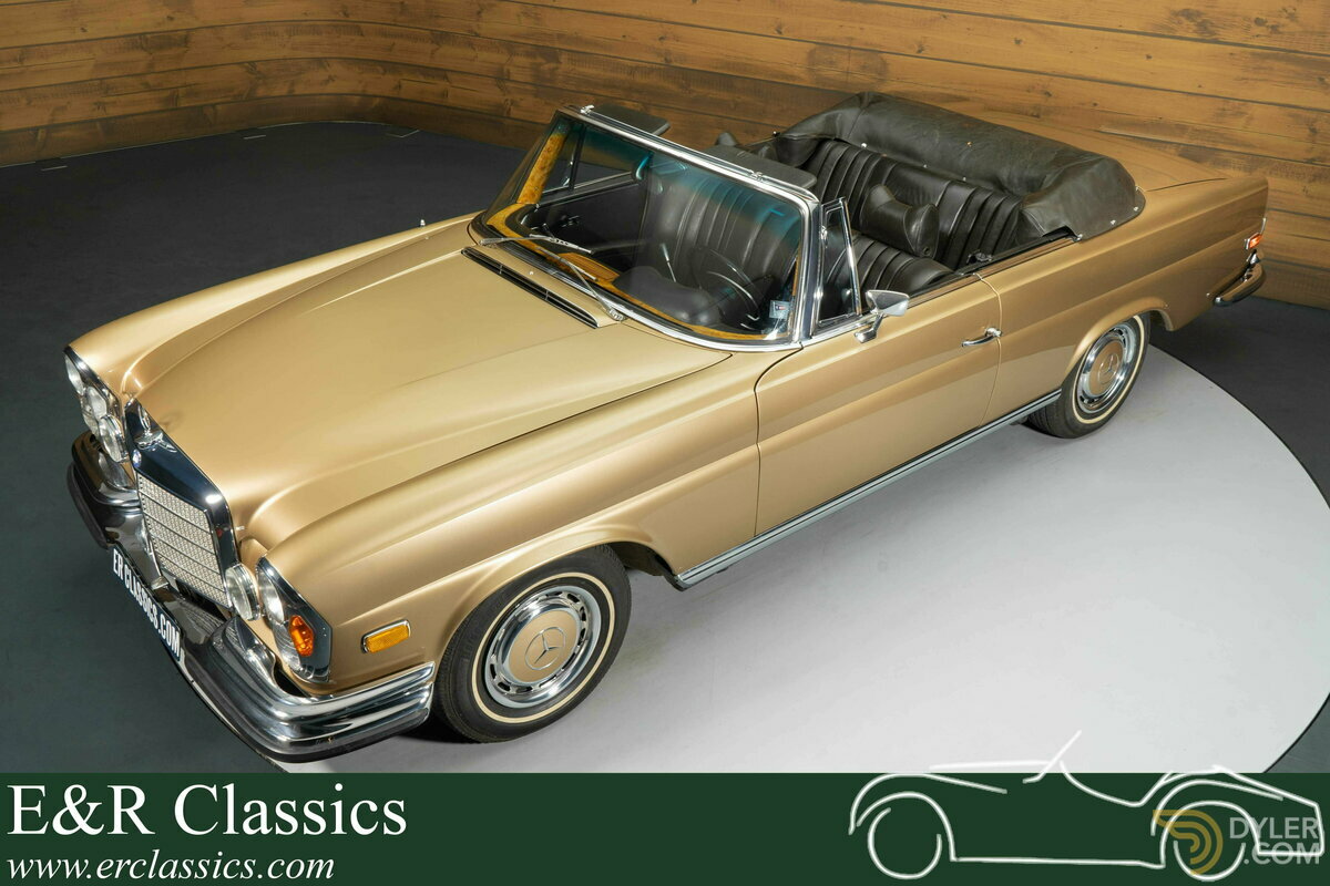 1971 Mercedes-Benz 280 SE 3.5 Cabriolet Flachkühler, foto 4