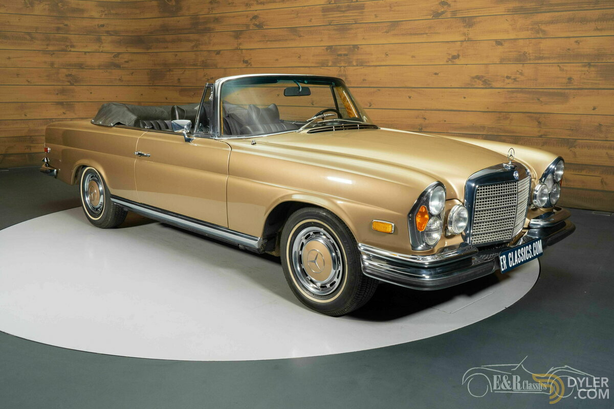 1971 Mercedes-Benz 280 SE 3.5 Cabriolet Flachkühler, foto 1
