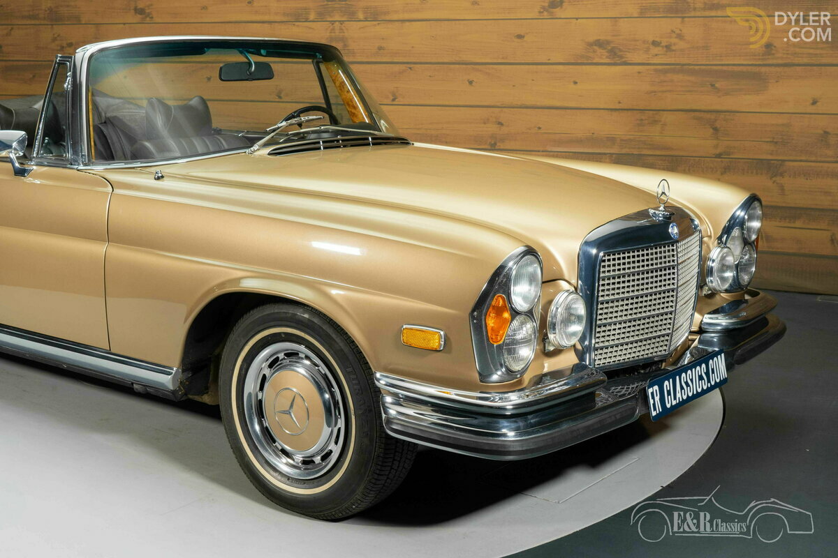 1971 Mercedes-Benz 280 SE 3.5 Cabriolet Flachkühler, foto 5