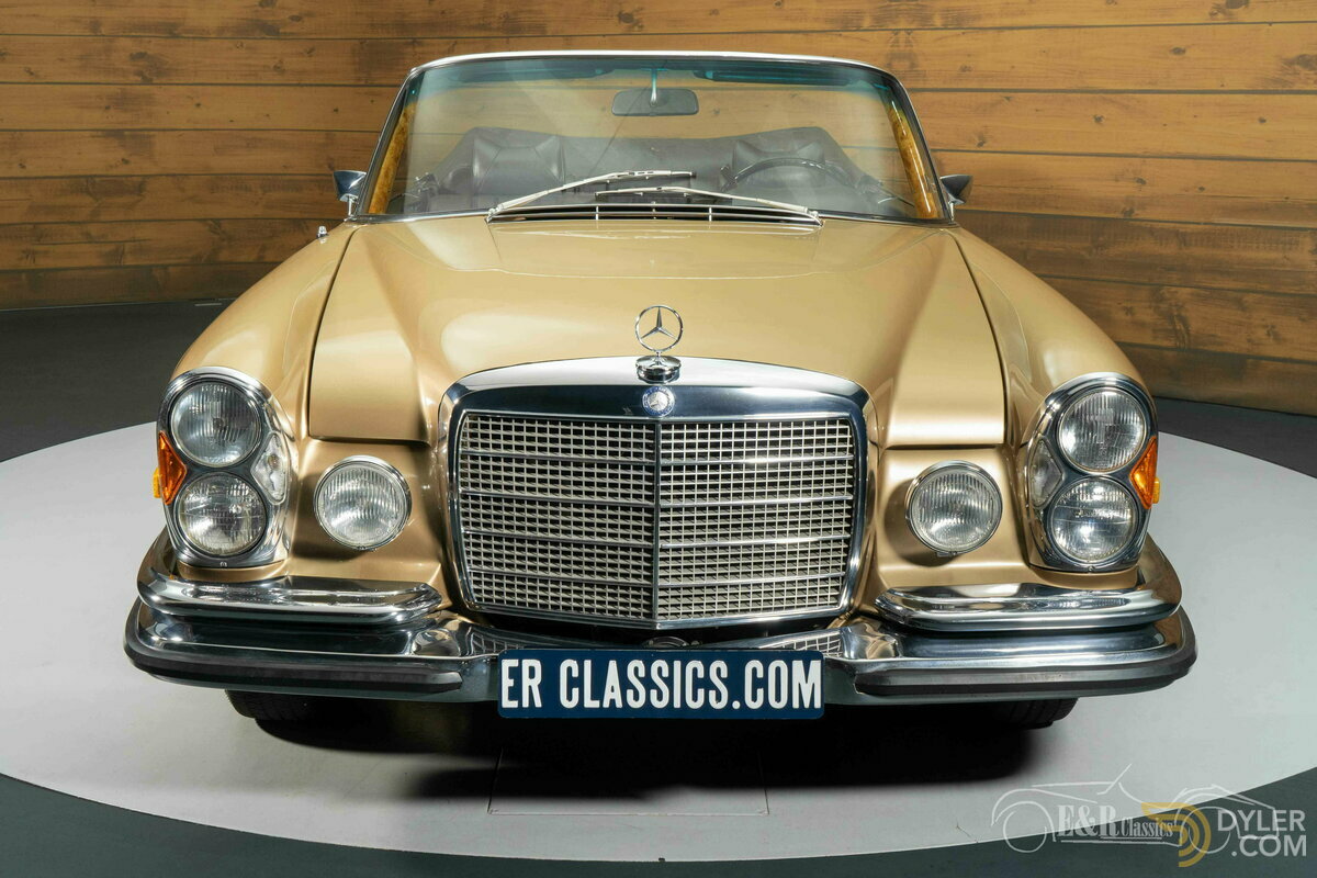 1971 Mercedes-Benz 280 SE 3.5 Cabriolet Flachkühler, foto 6