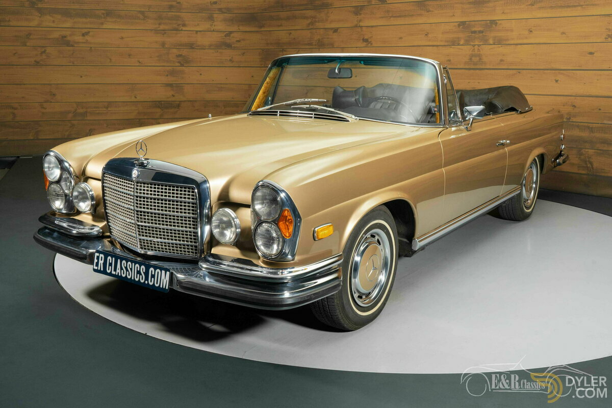 1971 Mercedes-Benz 280 SE 3.5 Cabriolet Flachkühler, foto 7