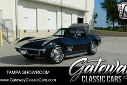 Chevrolet Corvette Convertible Cabriolet / Roadster 1968 Black