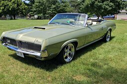 Mercury Cougar Convertible Cabriolet/Roadster 1969 Verde