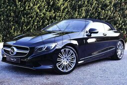 Mercedes-Benz S 500 Cabriolet S 500 * BURMESTER * NIGHT * 360 * HEADUP 2016 Negro