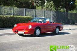 Alfa Romeo Spider 1.6 Descapotable / Roadster 1991 Rojo