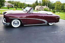 Ford Cabriolet 1949 Burgundy