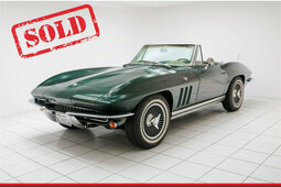 Chevrolet Corvette Descapotable / Roadster 1965 Verde