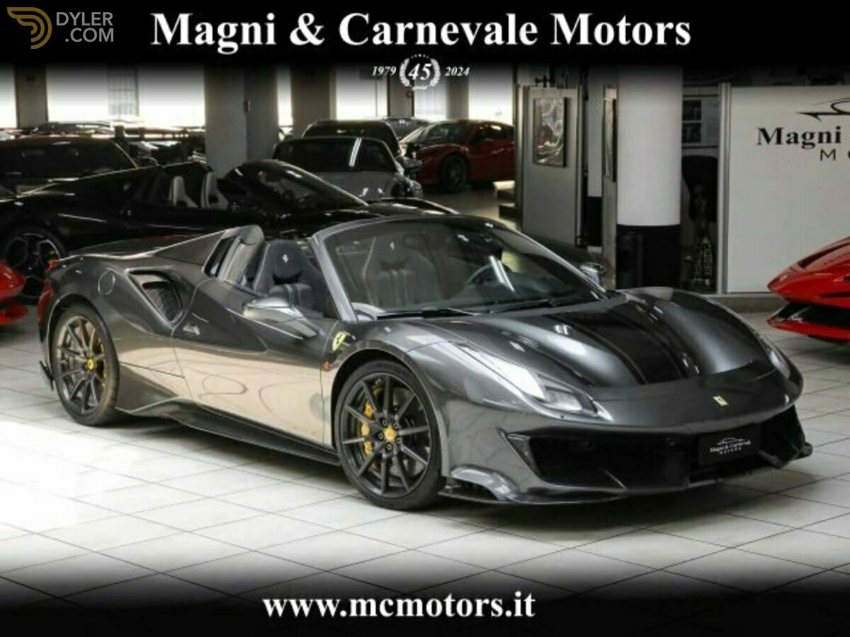 カレーラス・スティフェッロ、プログラム Stealthy Ferrari #488pistaspider upgraded with #AL13wheels