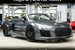 Audi R8 SPYDER|CARBOCERAMIC|CARBON PACK|BANG&OLUFSEN| Cabriolet/Roadster 2017 Cinzento