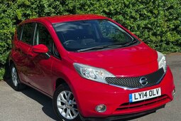 Nissan Note 1.2 12V Acenta Premium Euro 5 (s/s) 5dr Fliesheck 2014 Rot