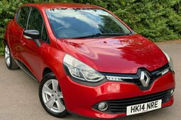 Renault Clio 1.2 16V Dynamique MediaNav Euro 5 5dr Fliesheck 2014 Rot