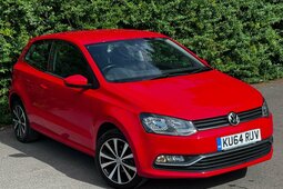 Volkswagen Polo 1.0 BlueMotion Tech SE Euro 6 (s/s) 3dr Fliesheck 2015 Rot