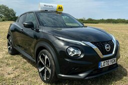 Nissan Juke DIG-T TEKNA DCT 5-Door Hatchback 2021 Black