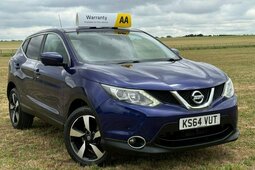 Nissan Qashqai N-TEC DIG-T XTRONIC 5-Door Hatchback 2015 Blue