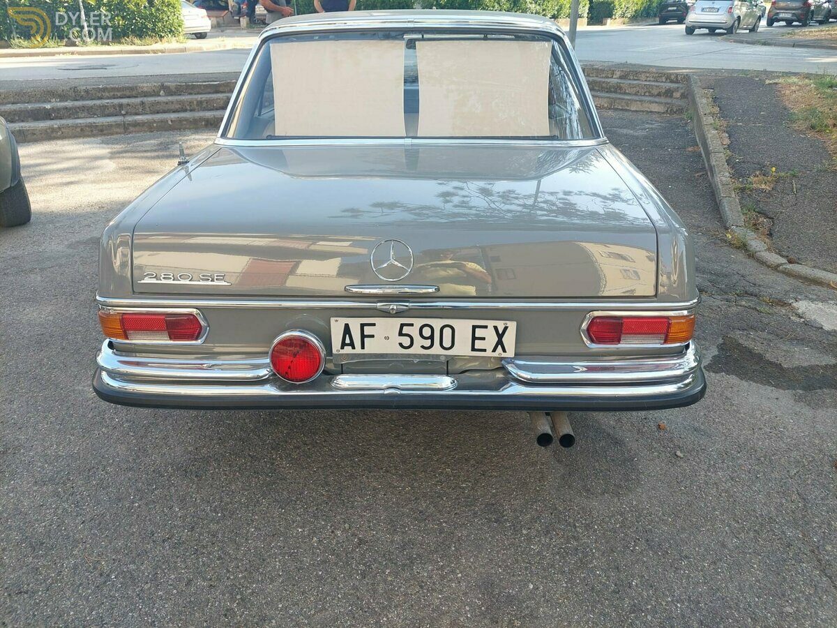 1968 Mercedes-Benz 280 SE Manual, foto 5