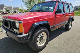 Jeep Cherokee Chief SUV 1986 Vermelho