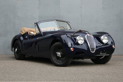 Jaguar XK 140 DHC Cabriolet / Roadster 1955 Blau