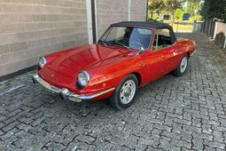 Fiat 850 Sport Spider Descapotable / Roadster 1971 Rojo