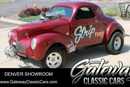 Willys Coupe Gasser 1941 Rojo