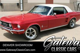 Ford Mustang Coupe 1967 Rojo