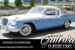 Studebaker Silver Hawk Coupe 1957 Blanco