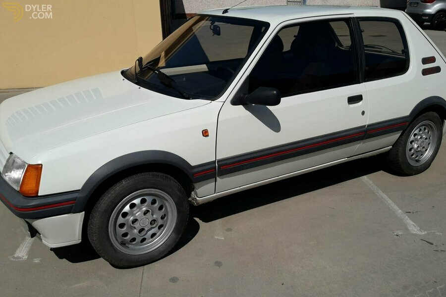 Peugeot 205 Gti White