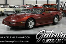 Chevrolet Corvette Cabriolet / Roadster 1987 Red