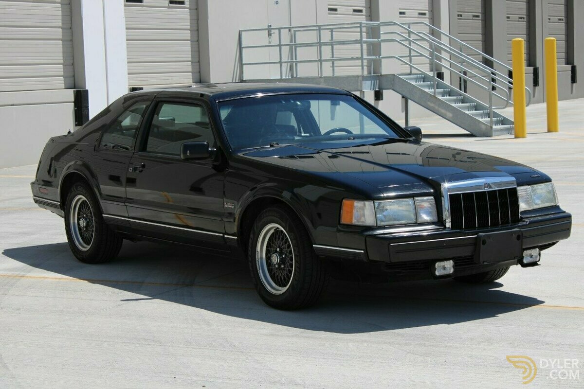 1991 Lincoln Continental MKVll LSC, foto 4