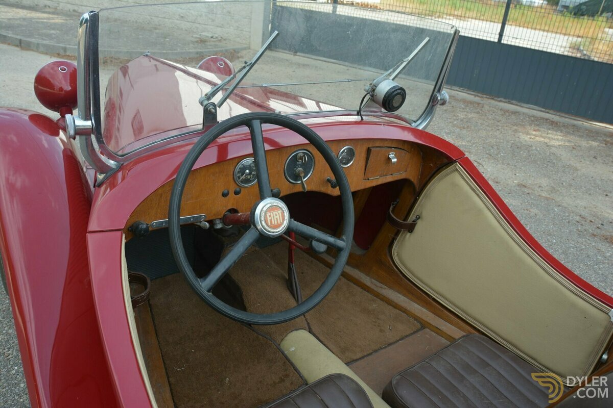 1933 Fiat 508 S Balilla Sport Spider, foto 12